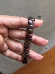 画像5: 台北　Multicolor tourmaline rectangle  bracelet (5)