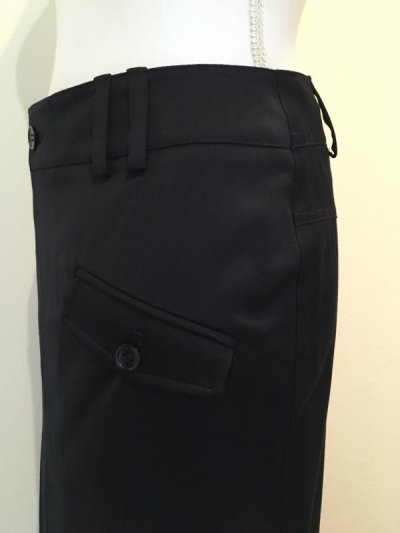 画像4: タックデザインサテン　ロングスカート