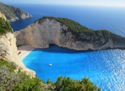 画像4: ブルーパール&アゲート,オレンジカルサイト　ロングネックレス　マラガ