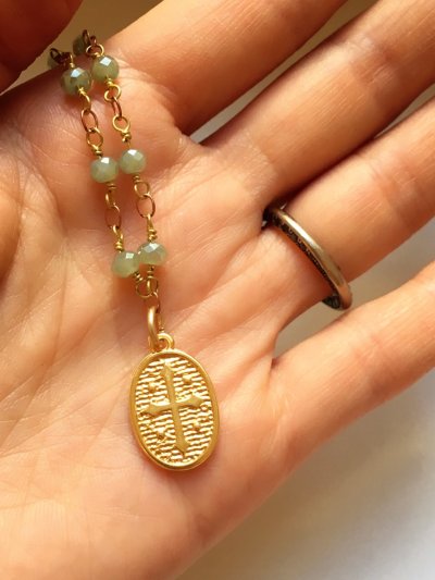 画像3: ゴールドクロスチャーム　ネックレス　マラガ