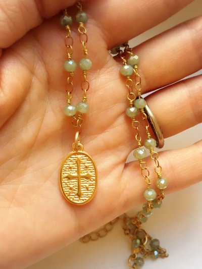 画像4: ゴールドクロスチャーム　ネックレス　マラガ