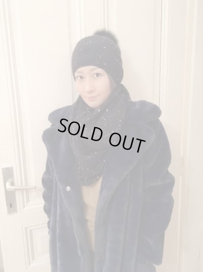 画像7: ネイビーファーコート パリ