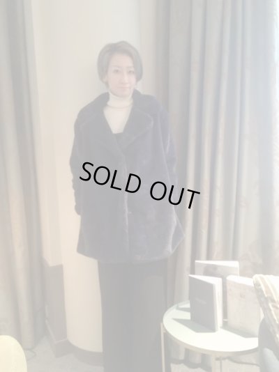 画像4: ネイビーファーコート パリ