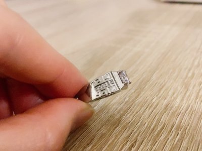 画像10: ホワイトジルコン指輪